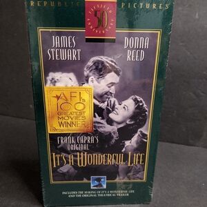 It's A Wonderful Life 50th Anniversary Edition (VHS) - New Sealed